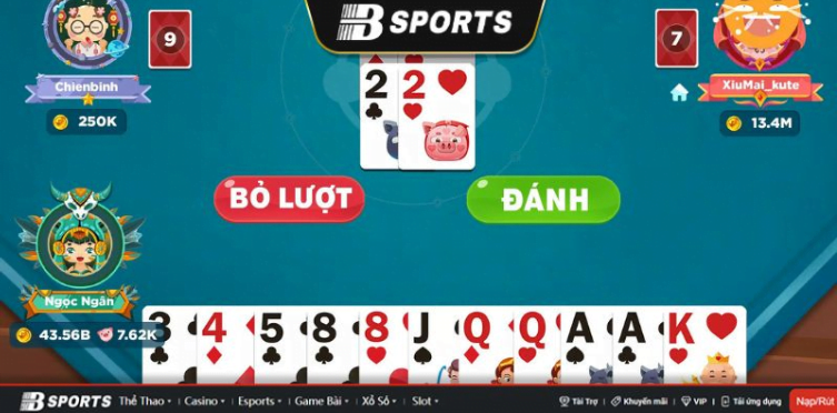 Tham gia tiến lên miền Nam cực dễ