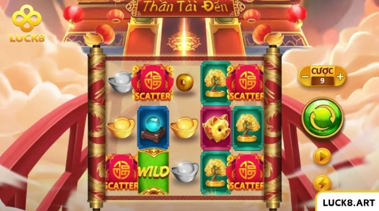 Thần Tài Đến là game được nâng cấp từ thể loại video slot